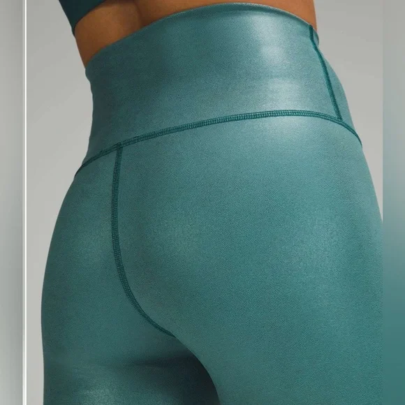 Lululemon Wunder Train High-Rise Tight 25" *Foil EUC Size 6 - Picture 6 of 9